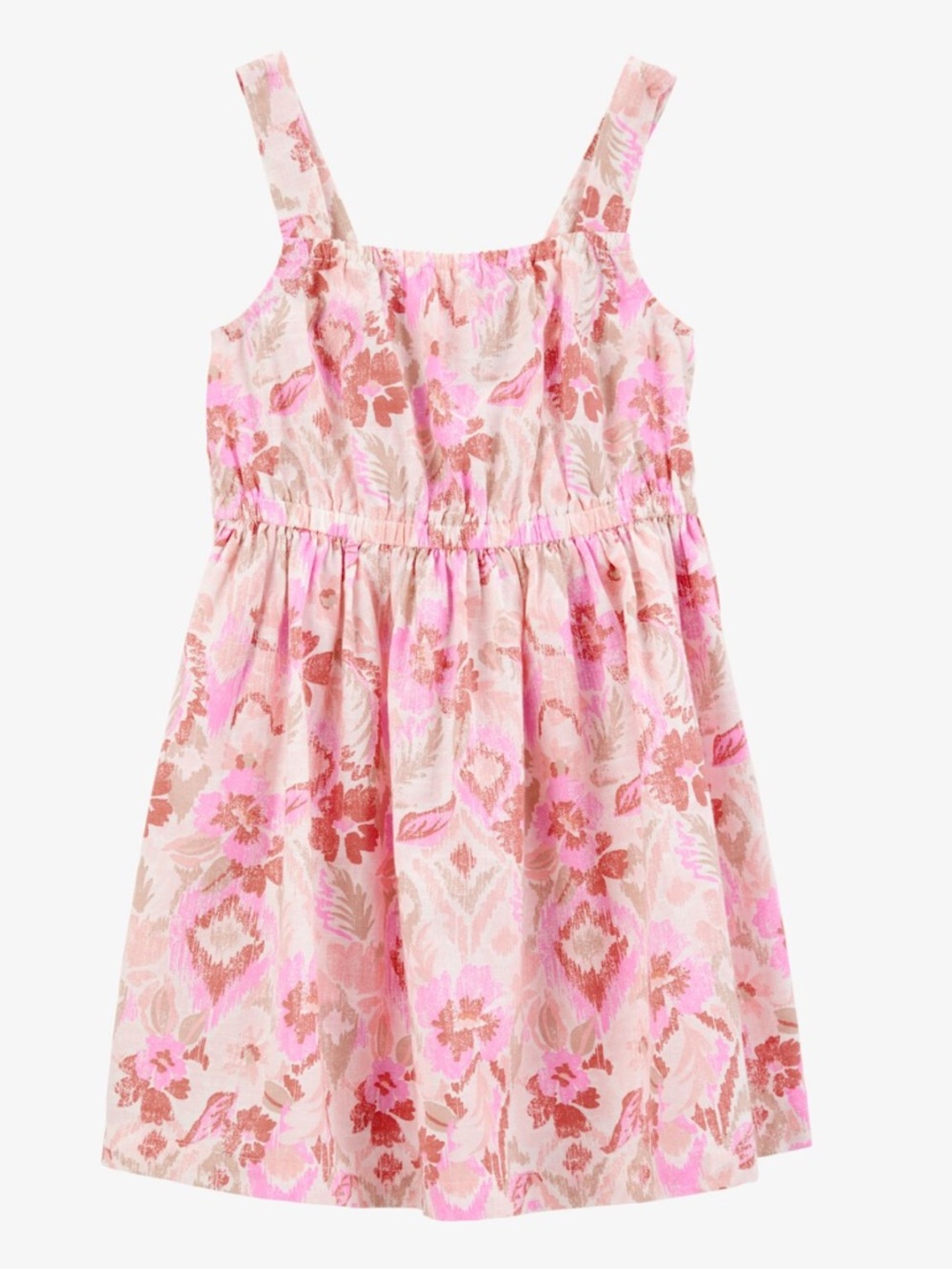 NWOT Oshkosh B’Gosh 18M Pink Floral Sundress Sleeveless Spring Summer Dress